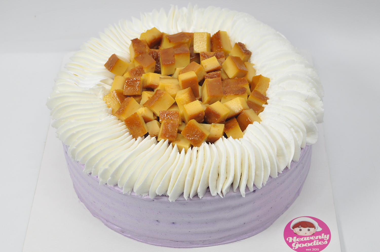 Ube Con Leche Flan