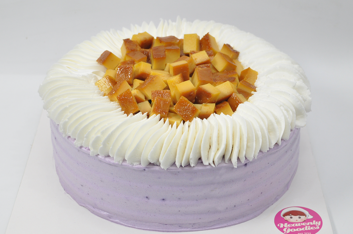 Ube Con Leche Flan